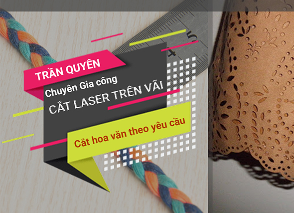 Cắt laser trên vải